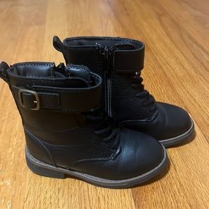 Toddler Girls Combat Boots